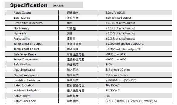 BSS-2500kg稱重傳感器