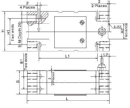  B6F-C3-100kg-3B6稱重傳感器