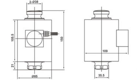 zsnc-25t稱重傳感器