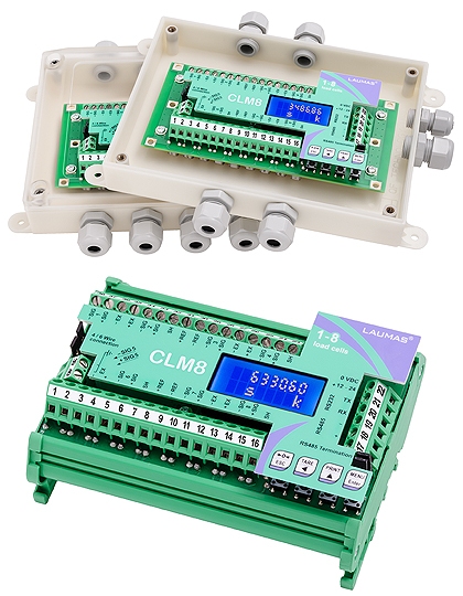 CLM8重量變送器 稱重變送器_意大利laumas